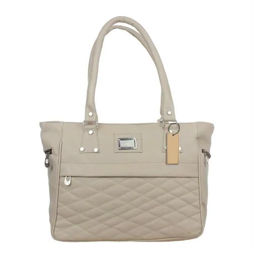 Pagwin Grey PU Leather Women Shoulder Bag (PG-0004)