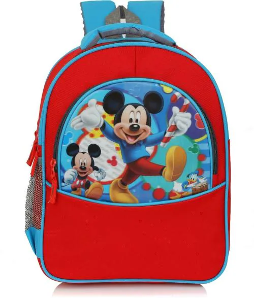 Bayo Multicolor | Polyester | Mickey Mouse School Bag