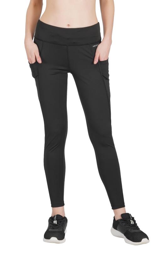 Vendure Sports Women's Power Yoga Pant - Black