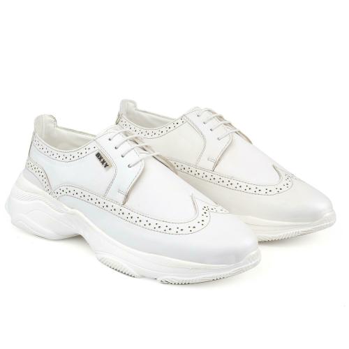 Bxxy Men's British Brouges Lace-up Sneakers