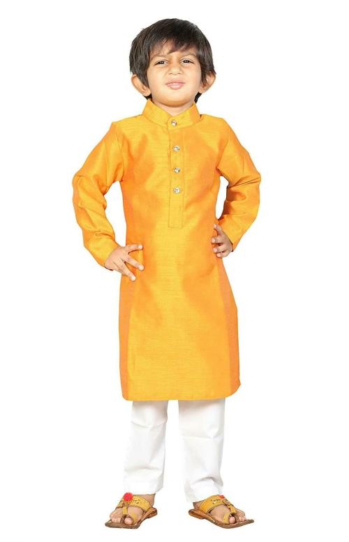 FELIZ THE DESIGNER STUDIO Boys Cotton Kurta Pajama Set