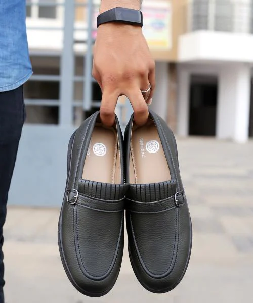 Bacca Bucci ROME Slip-on Loafers Moccasins Driving Shoes | Rubber-Outsole & Light-weight