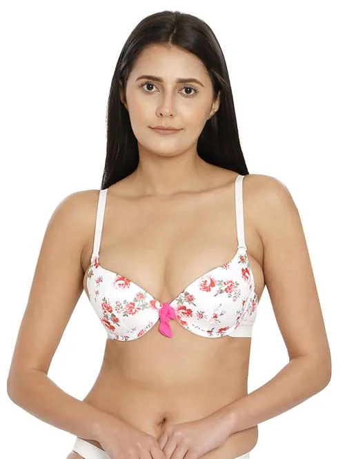 Buy ILRASO MICHELLE PUSH UP BRA PADDED BRA DETACHABLE STRAPS