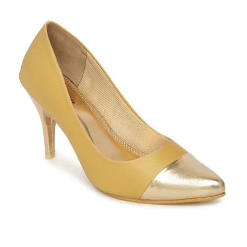 Marc Loire Women Mustard Pointed Heels