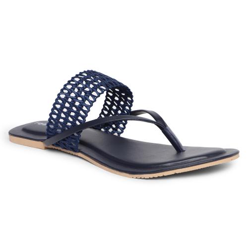 Footsoul Women's Isaba Flats (Blue) (FSL-552-6)