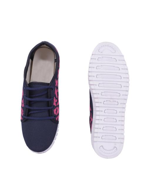 Fabbmate Fashionable Navy Casual Shoe for Women, pack of 1 JioMart