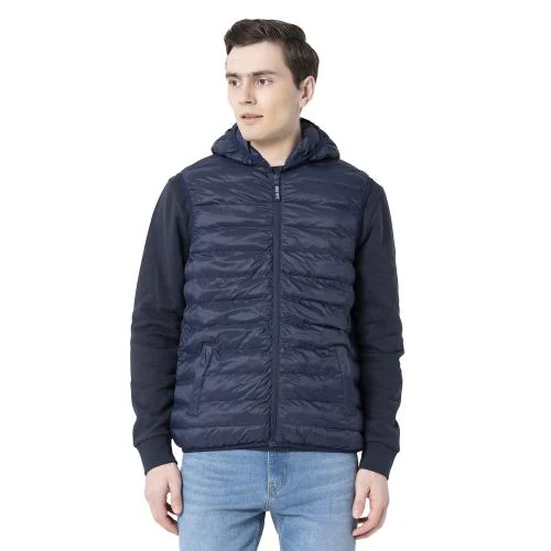 Red Tape Men's Navy Solid Jacket