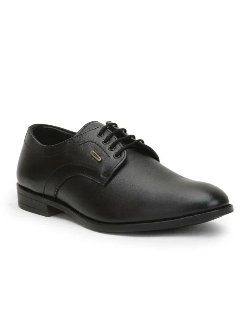 Fortune By Liberty Hol-109_Black Formal Shoes For Men