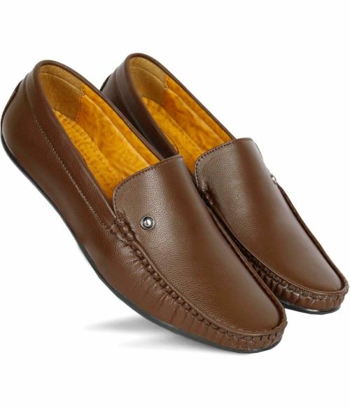 Punch Brown Loafers for Men
