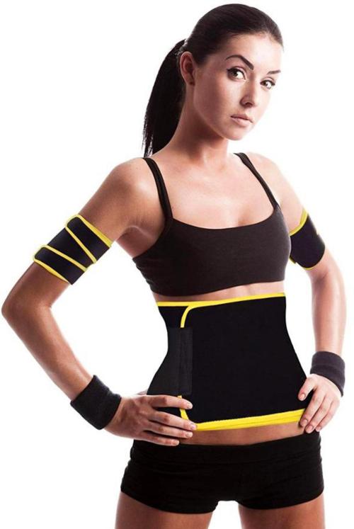 Speginic Shapewear|Bodyshaper Black Neoprene Solid Shapewear For Women - Xxs