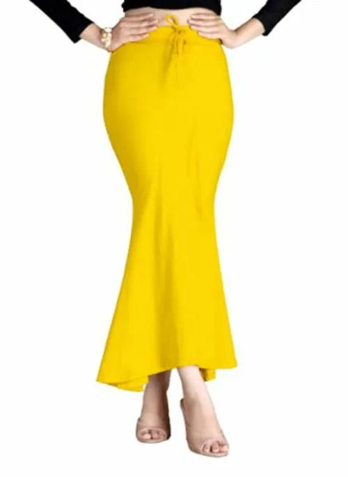Buy HESOFY Saree Shapewear Petticoat for Womens Womens Fishcut