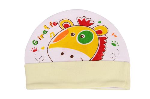 Mom's Darling Multicolor Cotton Baby Cap Set - 0-12 Month (Pack Of 6)