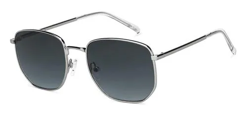 John Jacobs UV Protected Hexagonal Full Rim Grey Sunglasses Men and Women Small JJ S12807S