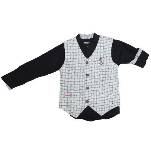 612 League Boys Shirts in White Color