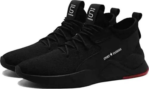 Revord Ganpati Men Black Casual Sneakers (6) l Walking Shoes l Casual Shoes l Mens Footwear l Sneakers