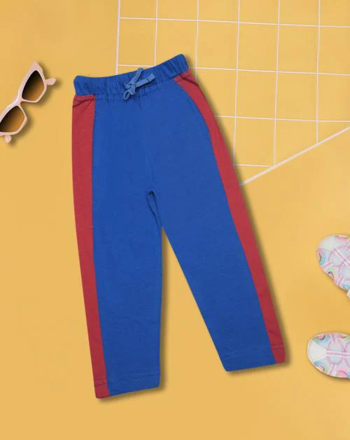 Dollar Champion Kids Cotton Regular Fit Assorted Track Pant For Boys