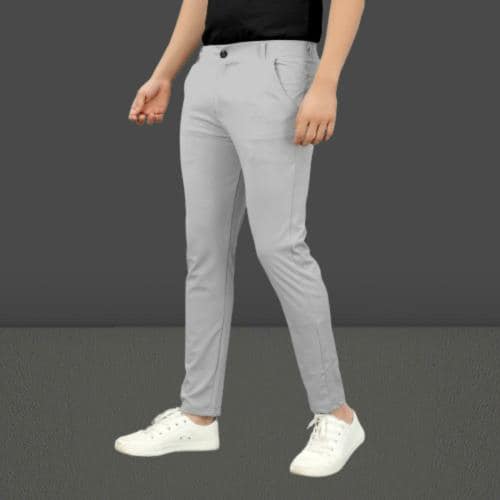 KALANABH Grey-Pant Jeans Pant Pants Dress Formal Outfit Style Clothing Outfit-For-Man Man-Fashion Boys-Fashion Formal-Pant (PACK OF 1 PANT size -S)