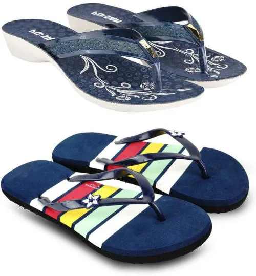 ANGO Women Slippers (Multicolor 5)