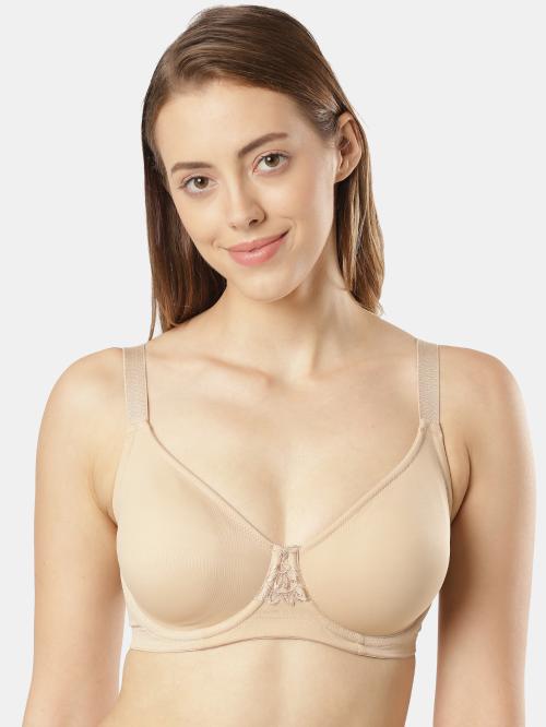 jockey Women Non Padded Under Wired Beige Bra