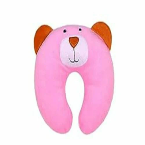 Little Boo New Born Baby Soft Neck Supporting Pillow for Head Shaping Baby (0-12 Month) Valvet, Pack of 1