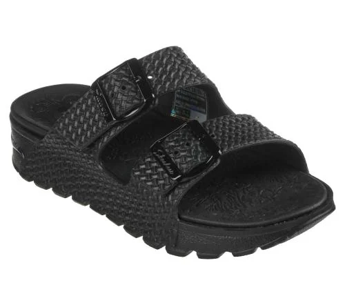 Skechers ARCH FIT FOOTSTEPS - HI'NESS Black Sandals for Women