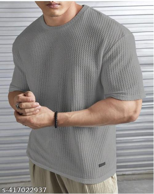 TAZO Mens Round Neck | Printed T-Shirt | Oversized T-Shirts | Loose Fit | Elbow Length Sleeve T-Shirt | T Shirt For Mens | Mens T Shirt | Mens Tshirt | Tshirt for Mens | T Shirts | Tshirts | Funky T-Shirt | Mens Tshirt