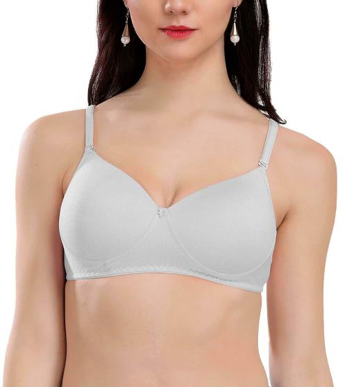 Eve's Beauty Women White 36B Padded Bra (36B)