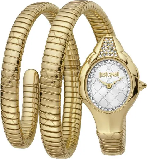 Just Cavalli Analog Silver Watch For Women (Jc1L189M0035)