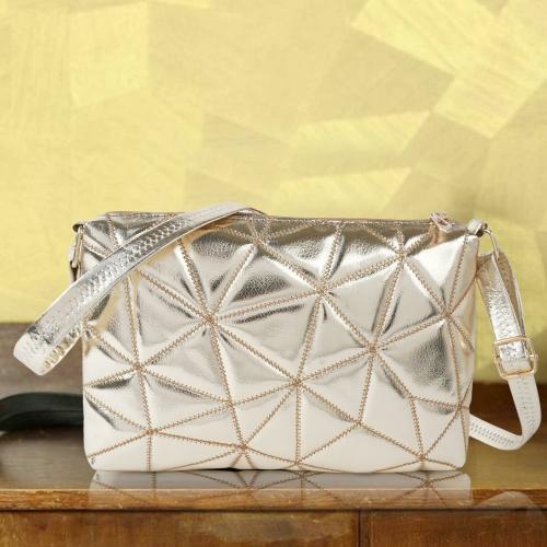Buy PEARLUXIS Gold Sling Bag (PEARLGOLDENFOM) Online at Best Prices