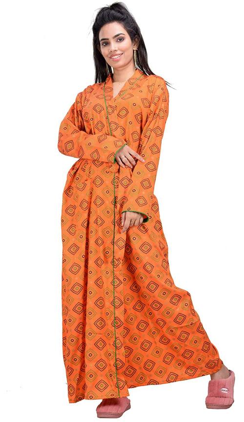 Buy CLYMAA Women Cotton Nightgown (XXL) Online at Best Prices in India
