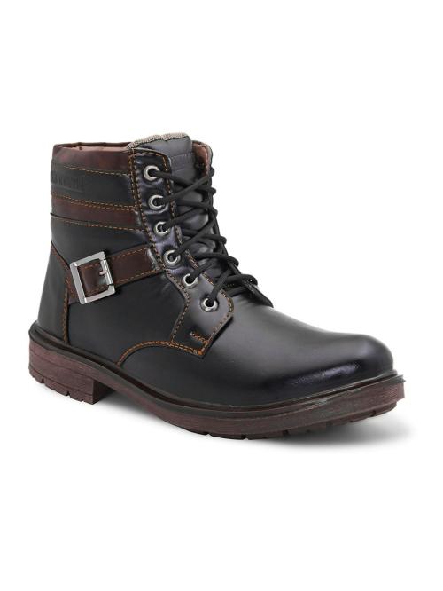 Buy Fashion victim men black boots Online at Best Prices in India
