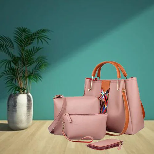 Mammon womens multicolored Handbags combo Green JioMart