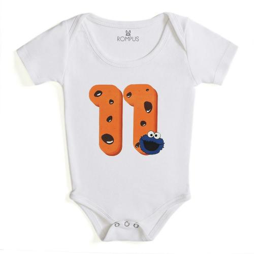 ROMPUS Unisex Baby Pure Cotton Bodysuit (9-12M)