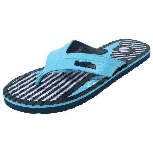 Action Sea Blue Flip Flops for Men