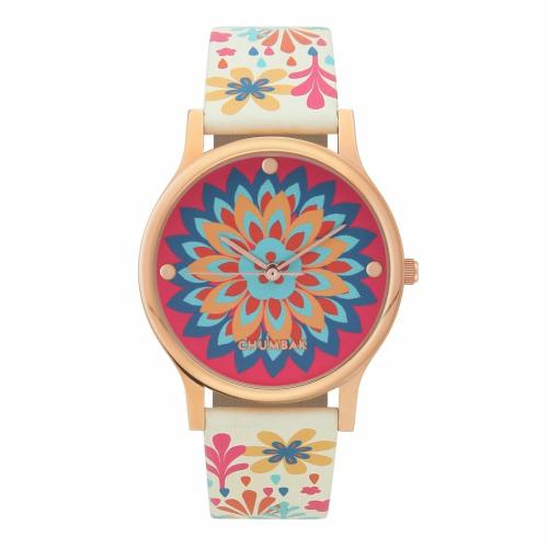 Teal By Chumbak Analog Multicolor Dial Multicolor Strap Watch For Women