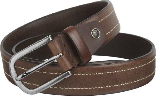 Divinetech Men Genuine Leather Belt (Brown)