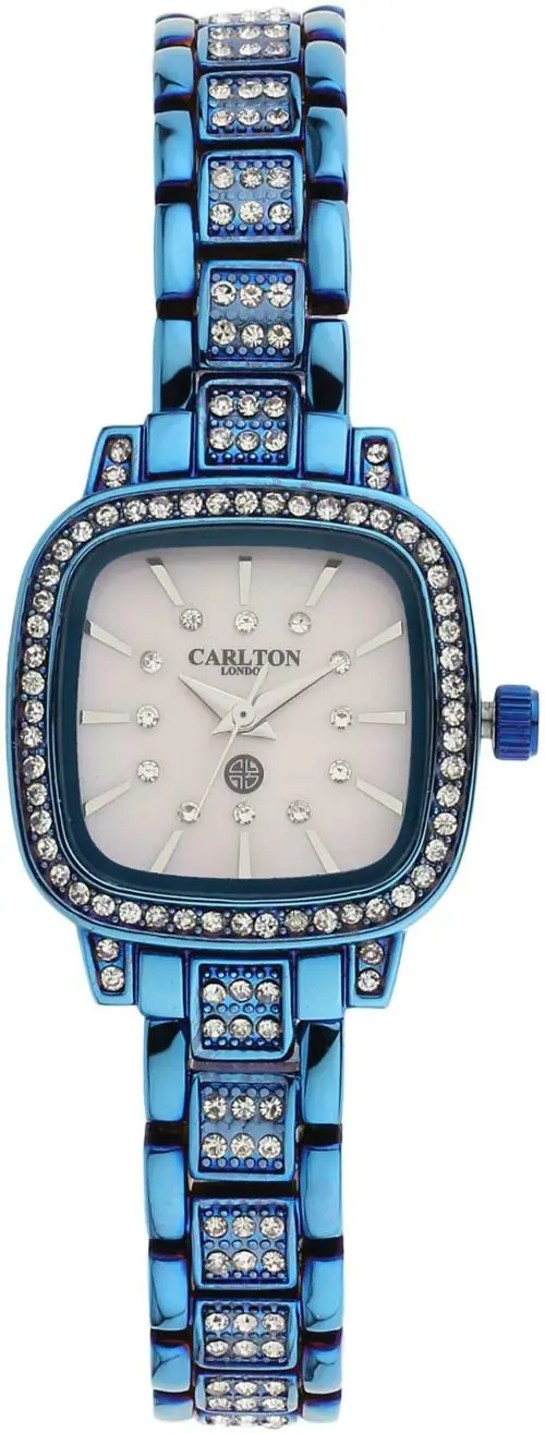 Carlton London Rose Gold Analog Watch For Women