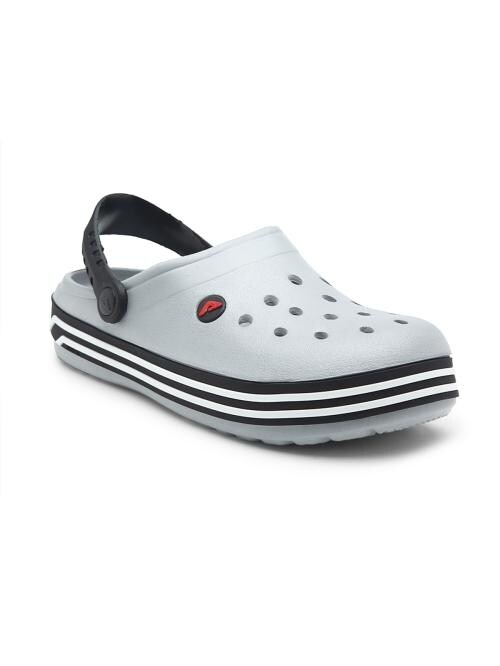 ADDA TM-BOSS Men Grey Solid Clogs