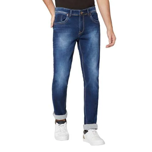 Buy Rocking Swamy Men Blue Denim Jeans (40) Online at Best Prices in ...