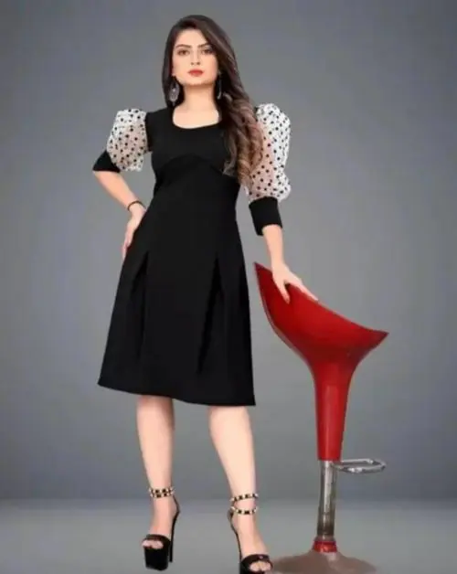 SBLANER Women One Piece Party Wear Dress