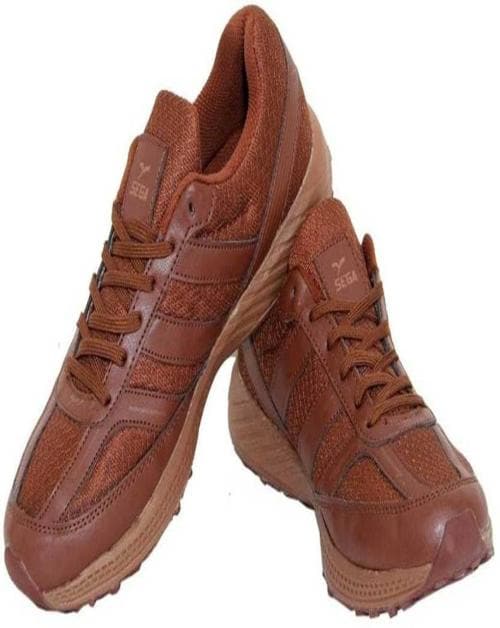 SEGA BY STAR IMPACT PVT LTD NEW RUNNER Running Shoes For Men  (Brown)