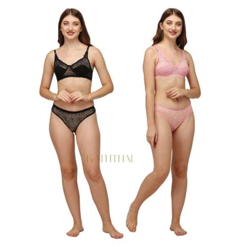 KATHTHAI Lingerie Set | Bra and Panty Set | Women's Lingerie Set | Bridal Lingerie Set | Designer Lingerie Set | Comfortable Bra Panty Set | Bridal Bra Panty Set | Underwire Bra Panty Set | Lace Bra Panty Set-32