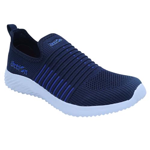 Action Navy R.Blue Sports shoes For Men's