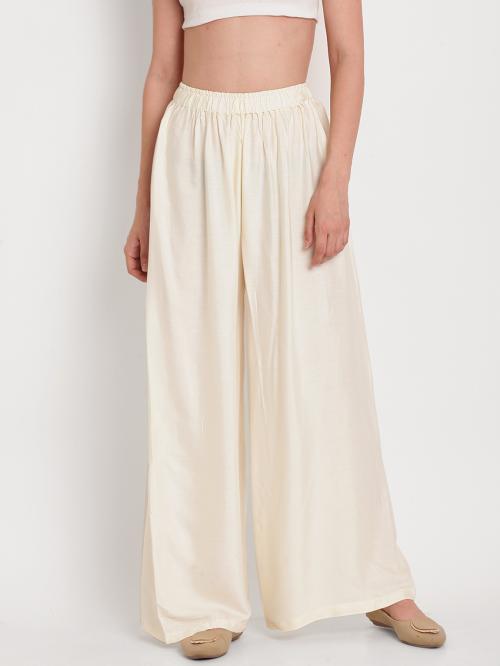 TAG 7 Women's off white Palazzo 30