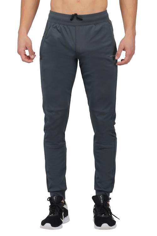 Vendure Sports Men's 4W Stretch athleisure Joggers - Gunmetal