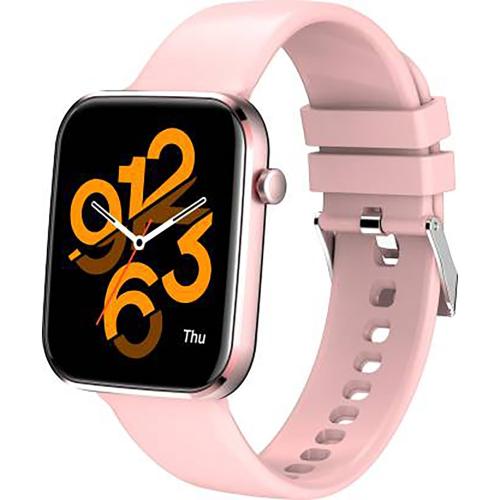 French Connection FCZ15.P 38 mm Fitness & Outdoor, Health & Medical, Watchphone Pink Smartwatch for Men and Women