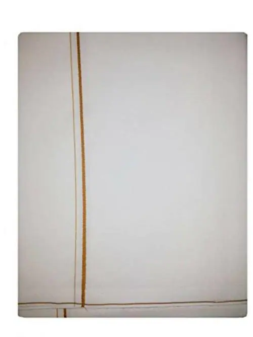 PRAKASAM COTTON Cotton Men White Dhotis & Mundus