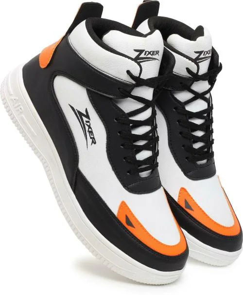 Zixer Streetwear Pro Style High Top Platform Fashion Sneakers/Sports/Casual Shoes for Men || Ankle Casual Shoes for Men Latest || Boots For Men||Dancing Shoes