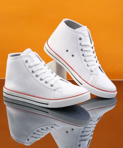 Smoky White Casual Shoes