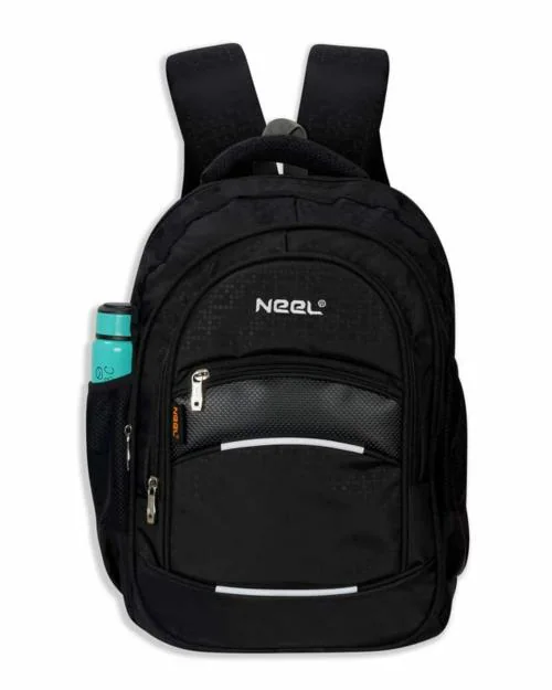 Neel Men's and Women's Denim Vintage Backpack, Canvas Jumbo Daypack Travel/Camping Jeans School Bag | College Bag, Laptop Bag ror Men/Women(34 L) (Classic Black)